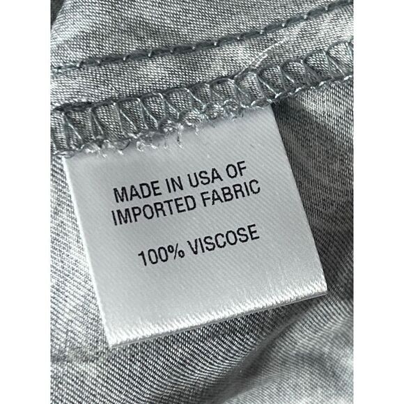 Drew Blouse Medium Paisley Viscose Buttondown Tie Front M - Picture 5 of 5